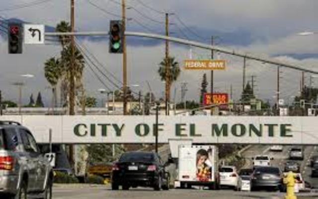 I was born in El Monte, California