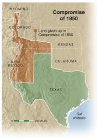 Land obtained by Texas