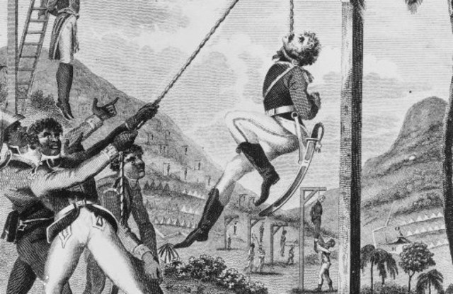 The end of the haitians Revolution