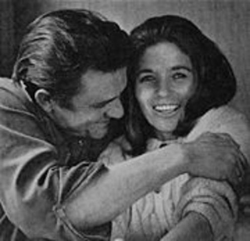 Johnny Cash marries June Carter