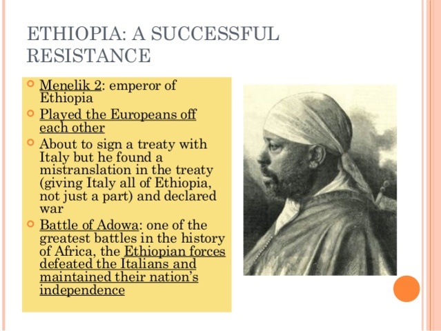 Ethopia's Second Attempt to get Rid of Imeperialism