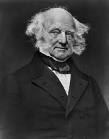 Martin Van Buren Elected President