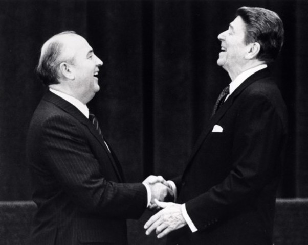 Geneva Conference with Gorbachev