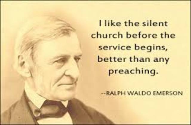 Ralph Waldo Emerson gave the "Divinity School Address"