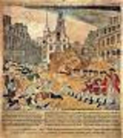 Boston Massacre- Paul Revere