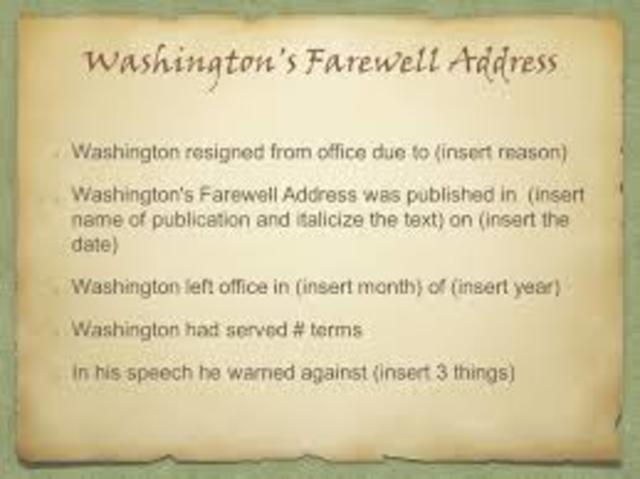 Washington's Farewell Address