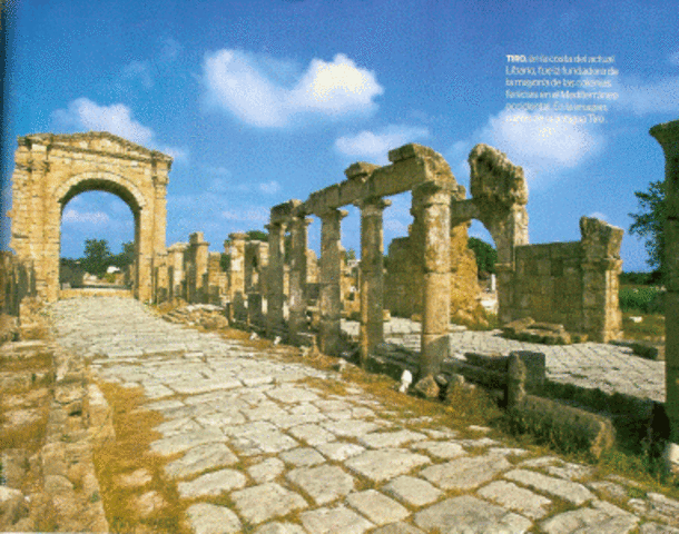 Los fenicios (1500 a.d.C)