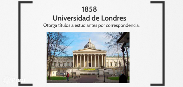 1858 Universidad de Londres