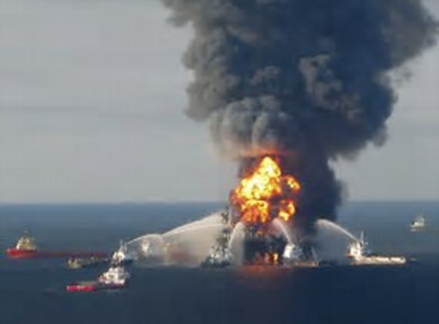 Explosion of Deepwater Horizon