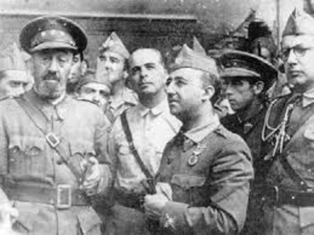 Almacenamiento militar del general Franco