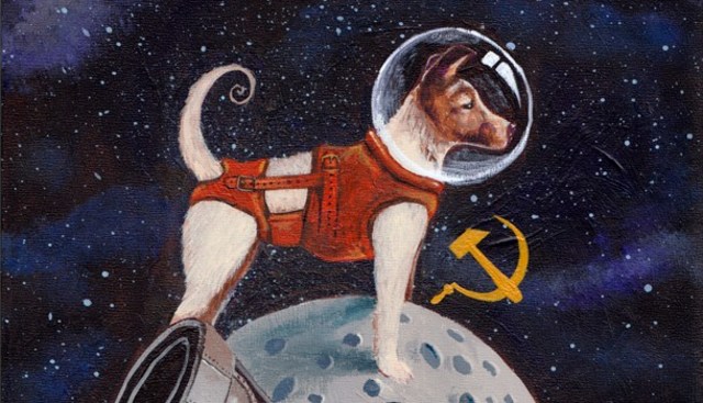 Primer ser humano en orbita:Laika