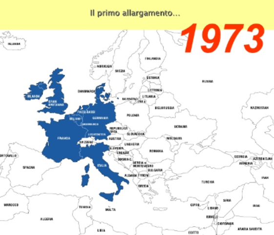 Primo allagamento: Danimarca, Irlanda, Regno Unito