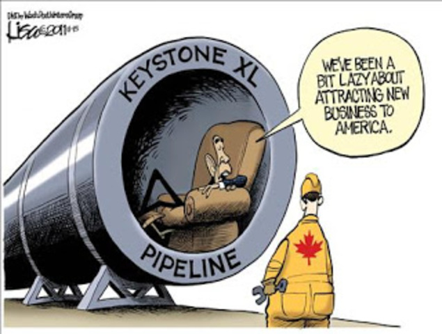The first Keystone pipeline