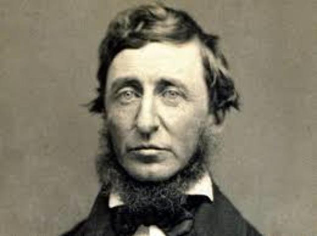 Henry David Thoreau Published Civil Disobedience