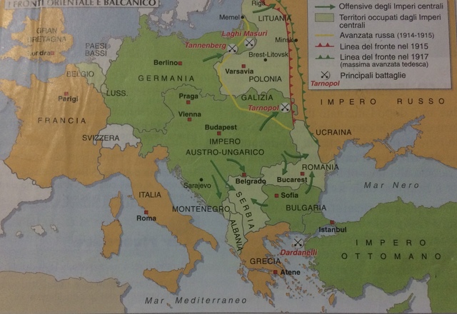 una guerra di posizione