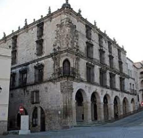 El Palacio del Marqués de la Conquista de Trujillo.