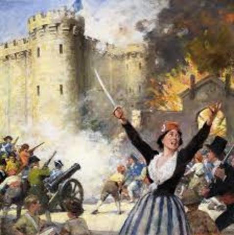 the storming of the bastille