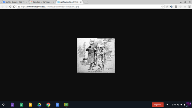 Rejection of the Treaty of Versailles