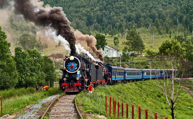 Trans-Siberian Railway Completed