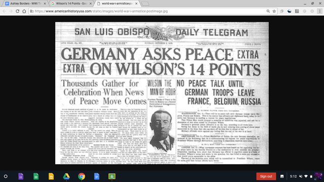 Wilson’s 14 Points