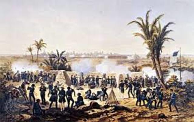 Start of the Mexican War