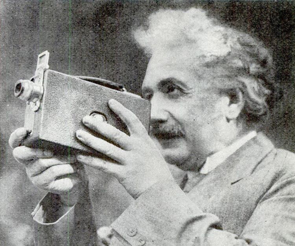 Einstein observed the total eclipse of the sun to bear out his theory of relativity
