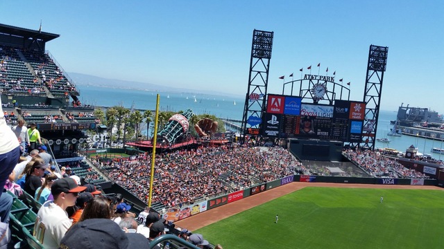 Seconda ves que fui a ver un juego de baseball