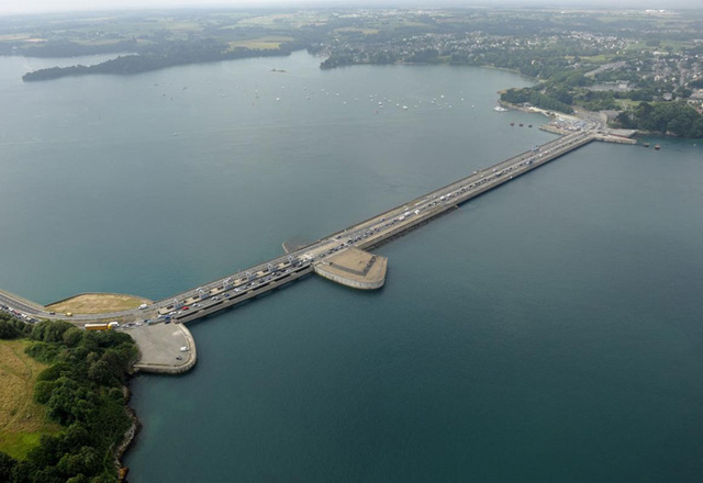 Construction of Rance Tidal Power Station begins