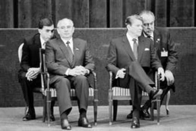 Geneva Conference with Gorbachev