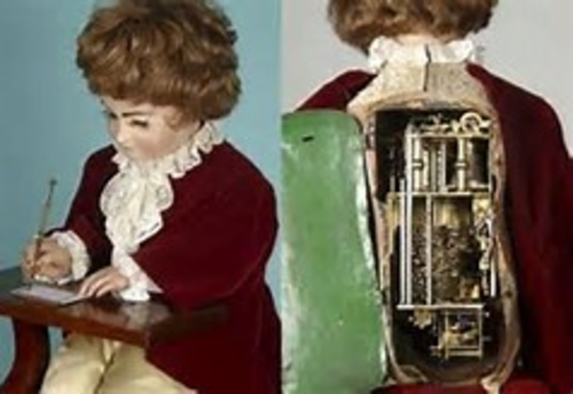 automate dessinateur-écrivain de Maillardet