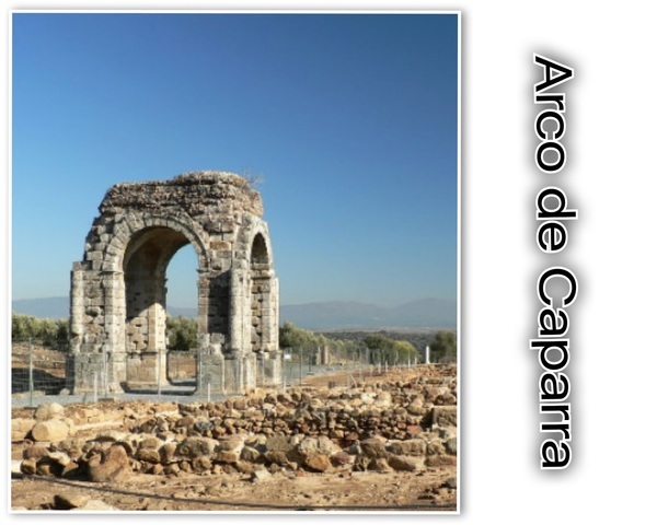 Arco de Caparra.