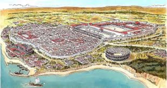 Llegada de Roma a la Península