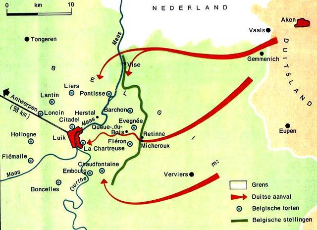 Luxemburg en België werden overgenomen door Duitsland.