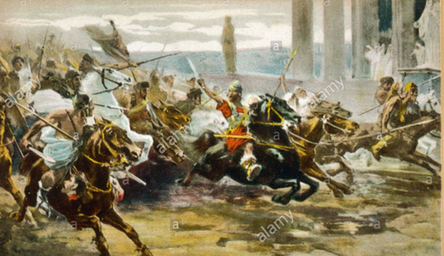 Romans and Visigoths