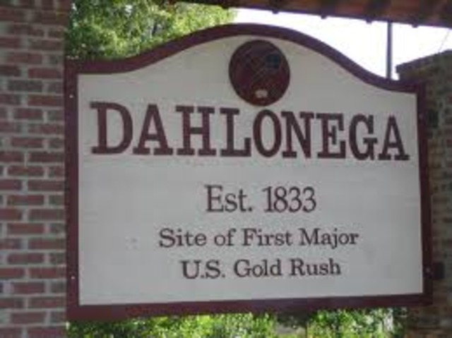 Dahlonega, Georgia Gold First Discovered