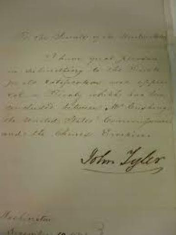 Treaty of Wanghia with China