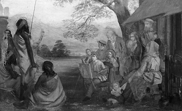 The settlement of aboriginal people in Australia