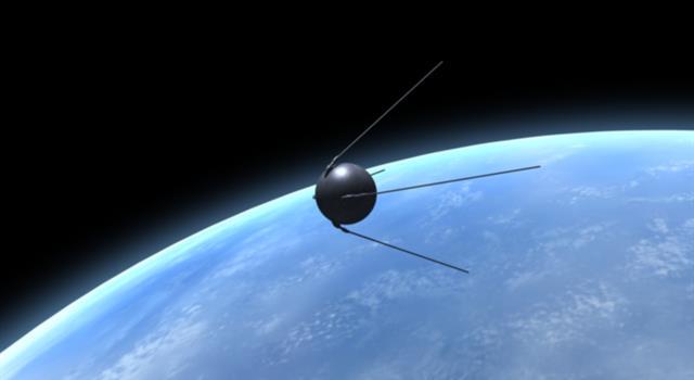 first artificial satellite into space