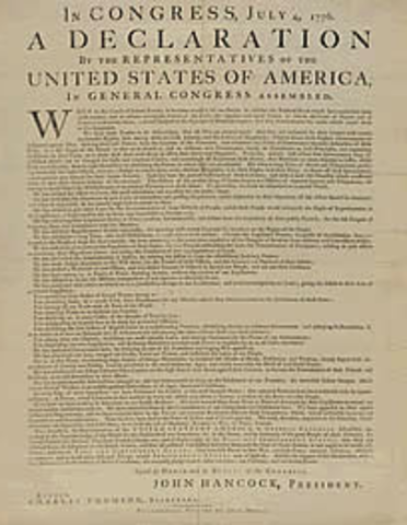 Declaration Of Independence