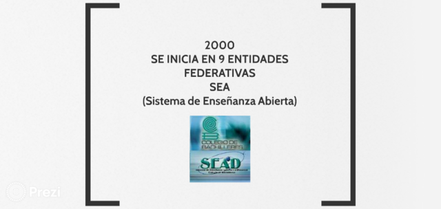 2000 la enseñanza abierta SEA.