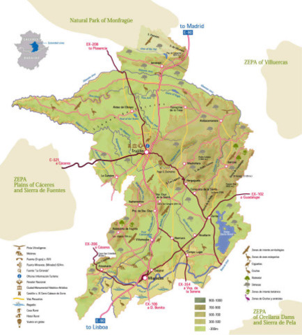 Trujillo como provincia de España