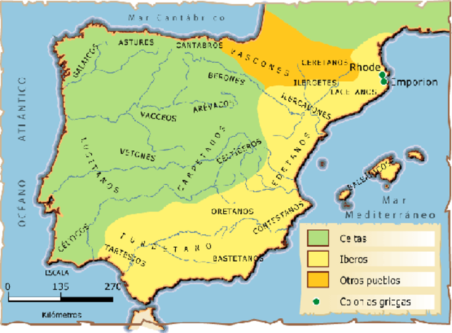 Presencia de pueblos del norte