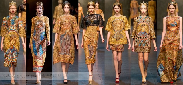 Показ Dolce & Gabbana осень-зима 2017-2018