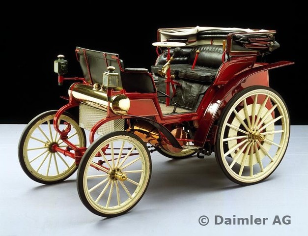 Vehículo con motor bicilíndrico.