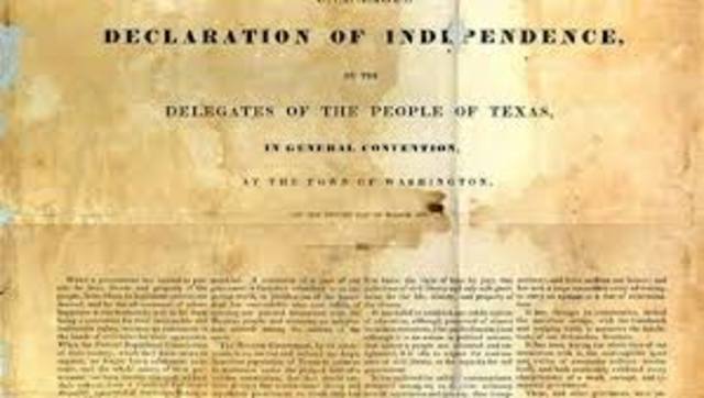 Texas Declared Independence