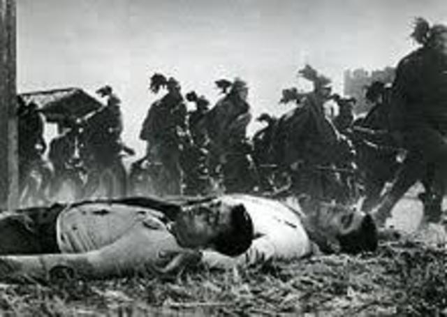 L'inizio  della guerra