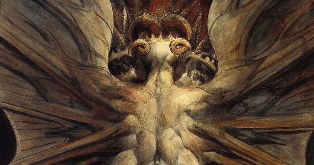 Pinturas del Dragon rojo - William Blake