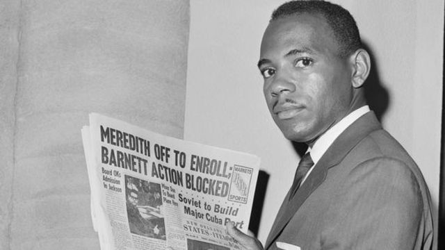James Meredith registers at Ole Miss