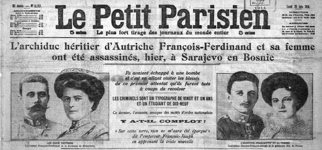 La première guerre mondiale éclate