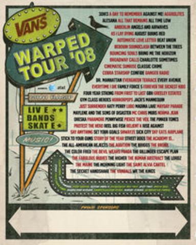 Warped Tour 2008